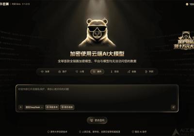 AI隐私平台-墨镜熊