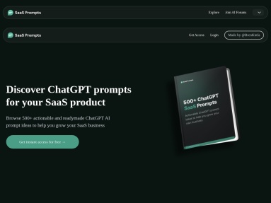 SaaS Prompts