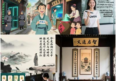 Qwen-Image开源文生图模型翻译站点