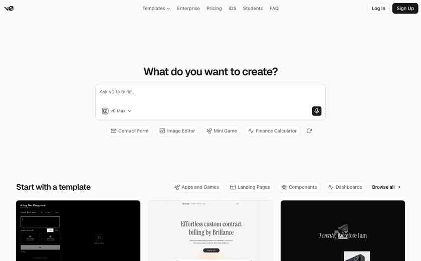 v0.app截图