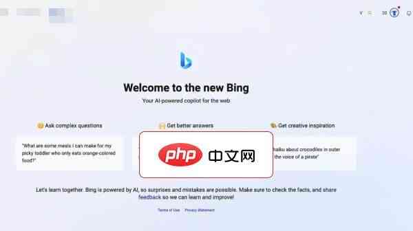 Bing新必应截图