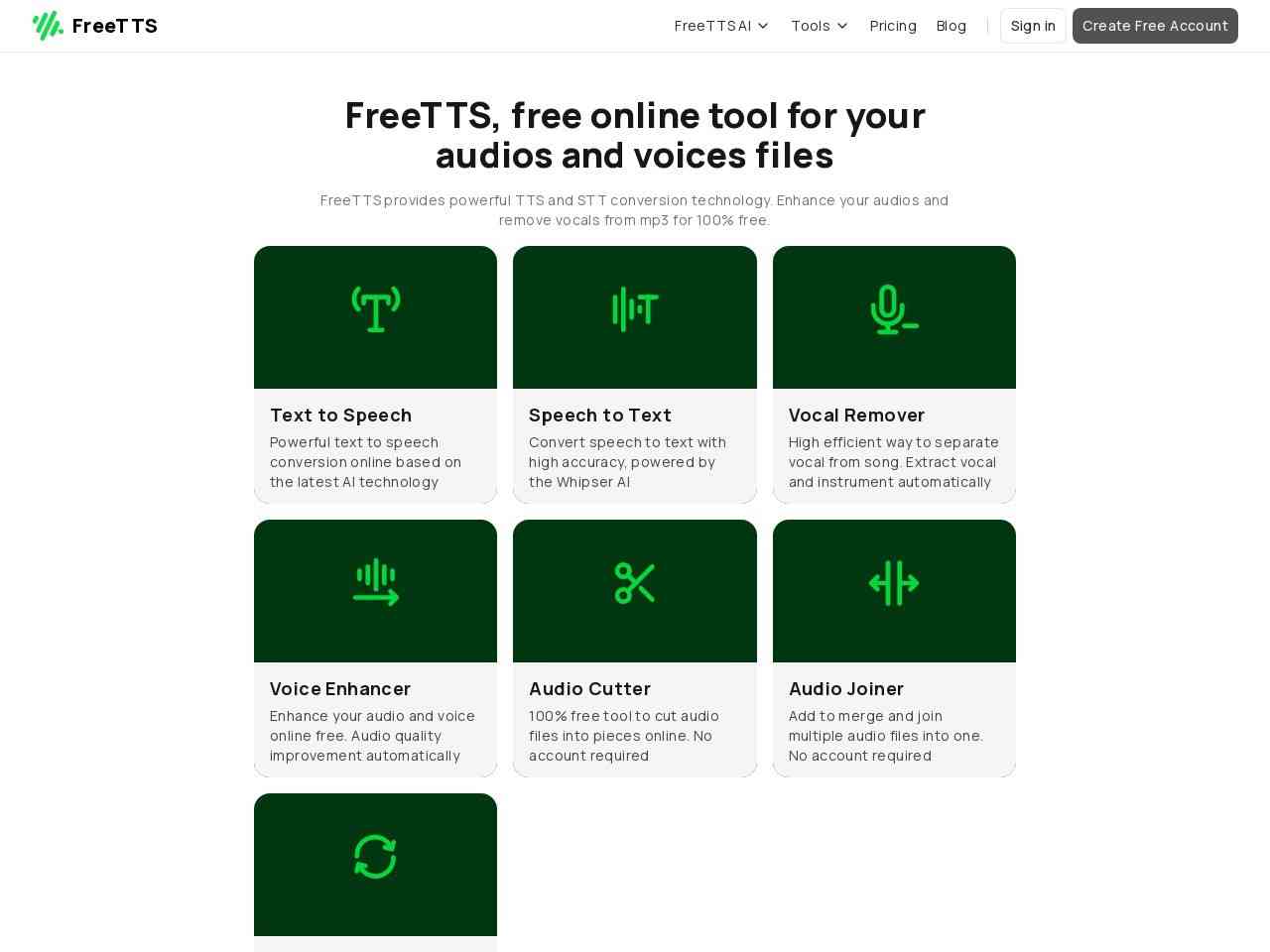 FreeTTS截图