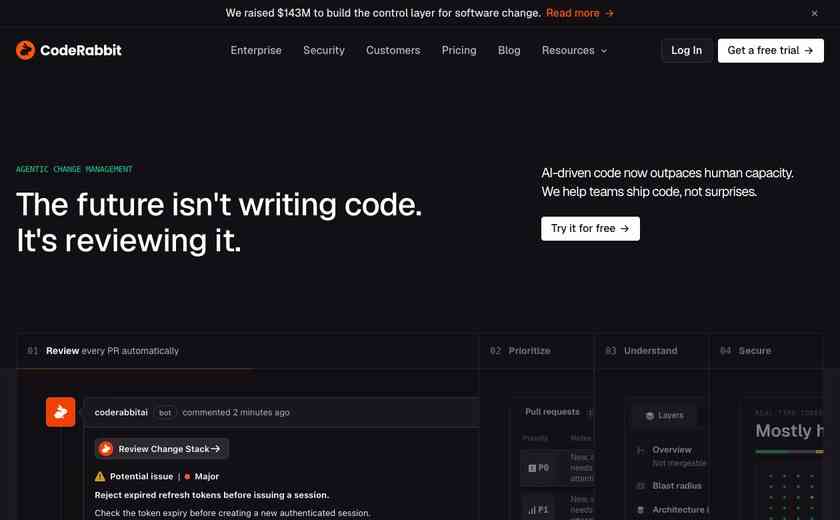 CodeRabbit截图