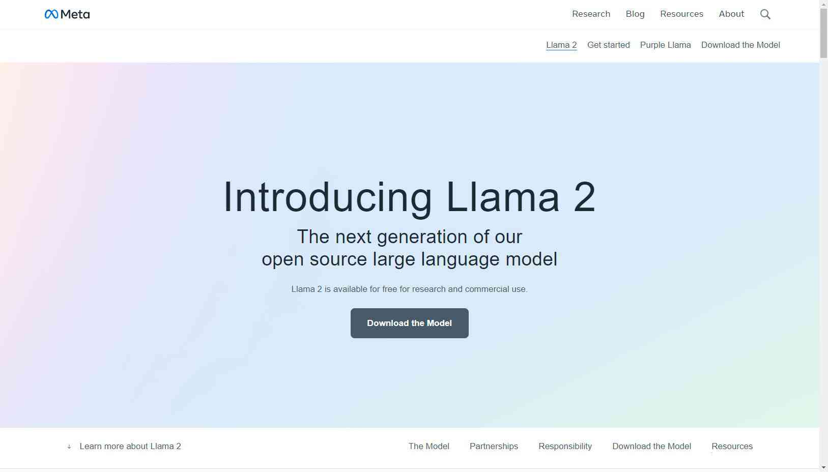 Llama 2