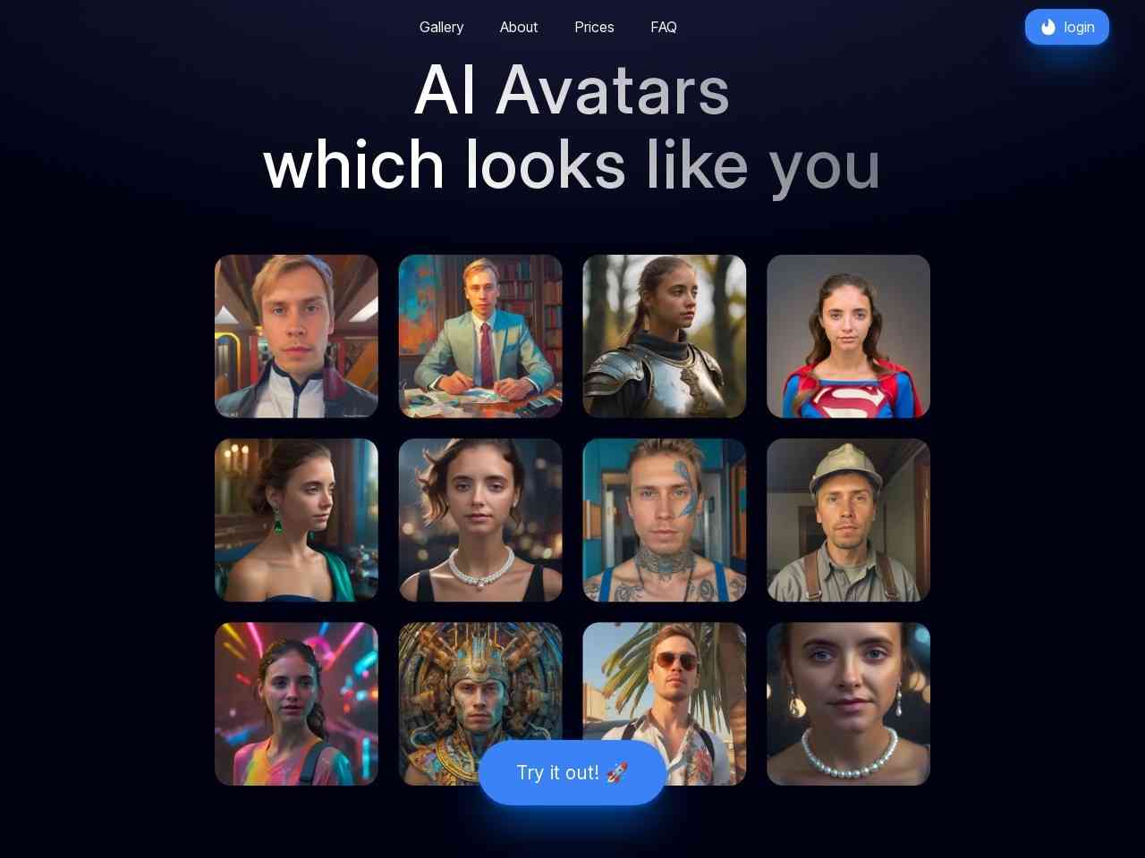 AI Portrait Generator截图